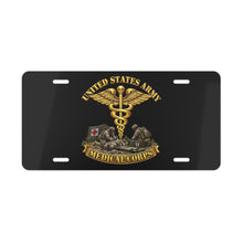 Load image into Gallery viewer, License Plate - Army - Medical Corps - US Army w Scene - 3D - Enhanced
