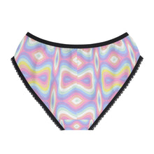 Load image into Gallery viewer, Women's Briefs (AOP) - Rainbow Geometric Stripes
