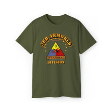 Load image into Gallery viewer, Unisex Ultra Cotton Tee - Army - 3rd Armored Division - Spearhead
