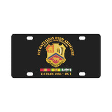 Load image into Gallery viewer, Army - 1st Bn 83rd Artillery - Vietnam 1966 - 1971 w VN SVC Classic License Plate
