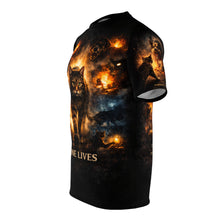 Load image into Gallery viewer, His name was "LUCKY"  Tribute Tee | Curiosity Killed the Cat but Experience Brought Him back
