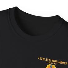 Load image into Gallery viewer, Unisex Ultra Cotton Tee - Vietnam Combat Aviation Vet w Air Crew Badges - 12th  AVN Group Combat - Sgt Howard Meyers - 1968-1969 SVC X 300

