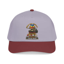 Load image into Gallery viewer, Mid Profile Baseball Cap - Army - Cold War Vet - 4th Bn 73rd Armor - 1st Inf Div - Panzer Kaserne Boblingen, FRG - M60A1 Tank w COLD SVC - 3D Enhanced X 300
