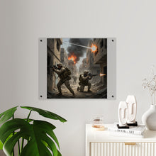 Load image into Gallery viewer, Acrylic Wall Art Panel - Marines in  the 2nd Battle of Fallujah
