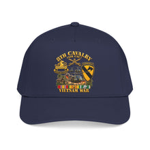 Load image into Gallery viewer, Mid Profile Baseball Cap - Army - 8th Cavalry (Air Cav) - 1st Cav Division w VN SVC - 3D - Enhanced
