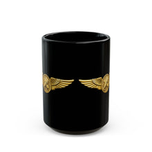 Load image into Gallery viewer, Black Mug  (15oz) - USCG - Aviation Rescue Swimmer wo txt - 3D - Enhanced
