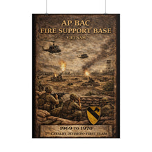 Load image into Gallery viewer, Rolled Posters - Ap Bac fire support base, 1969-1970
