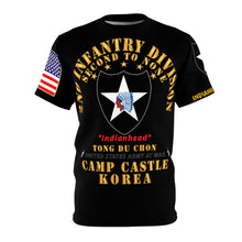 Load image into Gallery viewer, All Over Printing (AOP) - Army - 2nd Infantry Div - Camp Castle Korea - Tong Du Chon
