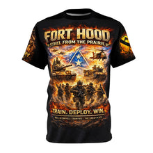 Load image into Gallery viewer, Fort Hood 1st Cavalry Division Tribute Tee — "Steel from the Prairie"
