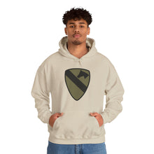 Load image into Gallery viewer, Hoodie – SSI - 1st Cavalry Division - Subdued X 300
