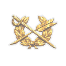 Load image into Gallery viewer, Kiss-Cut Stickers - Army - JAG Branch wo txt - 3D - enhanced
