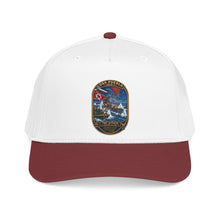 Load image into Gallery viewer, Mid Profile Baseball Cap - USS Pueblo Attack-Defense Commemorative Patch
