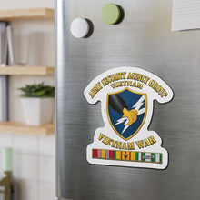 Load image into Gallery viewer, Die-Cut Magnet - Army - Army Security Agency Group w SVC Ribbons - 3D - Enhanced
