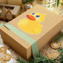 Load image into Gallery viewer, Kiss- Cut Stickers -  Yellow Rubber Duck - Oblique Left Front X 300
