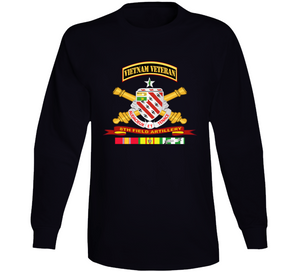 Army - 8th Field Artillery W Br - Ribbon Vn Svc Vet Tab Classic T Shirt, Crewneck Sweatshirt, Hoodie, Long Sleeve