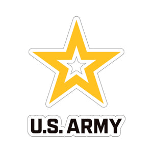 Kiss-Cut Stickers - Army Star W Us Army