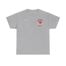 Load image into Gallery viewer, T-Shirt — - 57th Medical Detachment "Original Dustoff" with Aviator Wings, Air Medal w Number 33 and Vietnam Service w Air Medal 33
