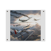 Load image into Gallery viewer, Acrylic Wall Art Panel - Red Tails in Action
