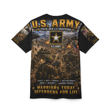 Load image into Gallery viewer, U.S. ARMY  "This We'll Defend"  - Tribute Tee — Warriors Today • Defenders For Life
