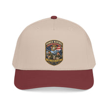 Load image into Gallery viewer, Mid Profile Baseball Cap - Women Marines - Marine Corps Womens Reserve - WWII - 3D - Enhanced
