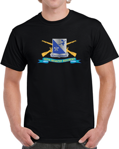 Army - 66th Infantry Regiment - Dui W Br - Ribbon X 300 Classic T Shirt, Crewneck Sweatshirt, Hoodie, Long Sleeve