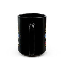Load image into Gallery viewer, Black Mug 15oz - Army - 18th MP Brigade - V Corps-  COLD SVC X 300

