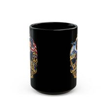 Load image into Gallery viewer, Black Mug  (15oz) - WAVES - Women Accepted for Volunteer Emergency Service WWII - 3D - Enhanced
