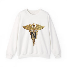 Load image into Gallery viewer, Crewneck Sweatshirt - Army Nurse Corps Branch Insignia - 3D - Enhanced
