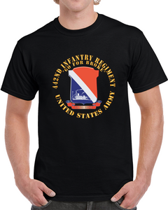Army - 442nd Infantry Regiment - Dui - Go For Broke X 300 Classic T Shirt, Crewneck Sweatshirt, Hoodie, Long Sleeve