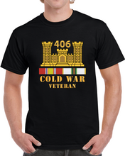 Load image into Gallery viewer, Army - 406th Engineer Battalion - Eng Branch - Cold War Veteran W Cold Svc Classic T Shirt, Crewneck Sweatshirt, Hoodie, Long Sleeve
