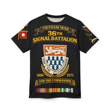 Load image into Gallery viewer, 36th Signal Battalion Vietnam Service Tribute Tee | All-Over Print
