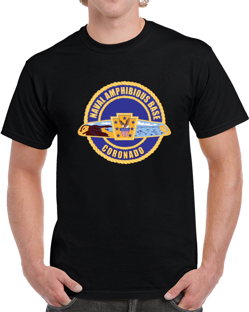 Navy - Naval Amphibious Base Coronado No Txt Classic T Shirt, Crewneck Sweatshirt, Hoodie, Long Sleeve