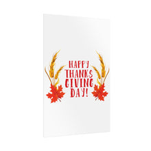 Load image into Gallery viewer, Rolled Poster - Happy Thanksgiving Day
