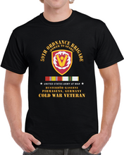 Load image into Gallery viewer, Army - 59th Ordnance Brigade - Ssi - HusterhÃ¶h-kaserne, Pirmasens  W Cold  Vet - Cold Svc X 300 Classic T Shirt, Crewneck Sweatshirt, Hoodie, Long Sleeve
