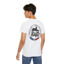 Load image into Gallery viewer, Unisex Ultra Cotton Tee - RAID emblem with panther
