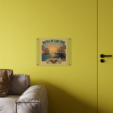 Load image into Gallery viewer, Acrylic Wall Art Panel - During the War of 1812, Commandant Perry’s American freshwater fleet takes on the Royal Navy in the Battle of Lake Erie
