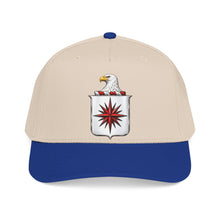 Load image into Gallery viewer, Mid Profile Baseball Cap - COA - Central Intelligence Agency (CIA)  wo Txt - 3D - Enhanced
