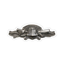 Load image into Gallery viewer, Kiss-Cut Stickers - USCG - Expeditionary Warfare Specialist wo txt - 3D - Enhanced
