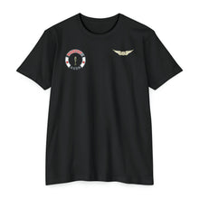 Load image into Gallery viewer, Unisex CVC Jersey T-shirt - Dustoff Association w  Aviator Badge
