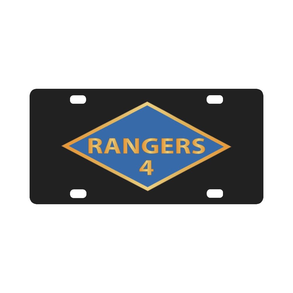 4th Ranger Diamond SSI - 4th Ranger Battalion - Ranger Diamond - WWII X 300 Classic Licen ...