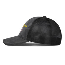 Load image into Gallery viewer, Embroidered Mesh Sports Camo Caps - Lieutenant Colonel - Retired
