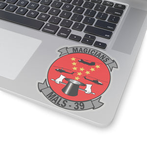 Kiss-Cut Stickers - USMC - Marine Aviation Logistics Squadron 39 - MALS 39 - Magicians wo txt