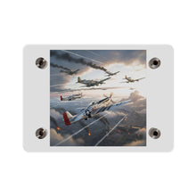 Load image into Gallery viewer, Acrylic Wall Art Panel - Red Tails in Action
