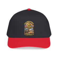 Load image into Gallery viewer, Mid Profile Baseball Cap - Army - Gulf War Combat Vet  - Transportation Corps - 3D - Enhanced
