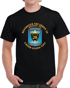 Navy - Destroyer Squadron 28 (desron-28) X 300 Classic T Shirt, Crewneck Sweatshirt, Hoodie, Long Sleeve