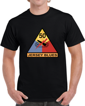 Load image into Gallery viewer, Army - 50th Armored Division - Jersey Blues Wo Txt X 300 Classic T Shirt, Crewneck Sweatshirt, Hoodie, Long Sleeve
