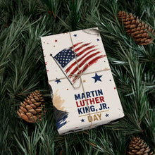 Load image into Gallery viewer, Gift Wrap Paper — Martin Luther King Jr. Inspirational Pattern
