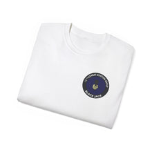 Load image into Gallery viewer, Unisex Ultra Cotton Tee - Vietnam Combat Aviation Vet w Air Crew Badges - 12th Combat Aviation Group - Black Jack No2 - Sgt Howard Meyers - 1968-1969 SVC X 300
