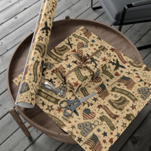 Load image into Gallery viewer, Gift Wrap Paper — Homecoming Pattern
