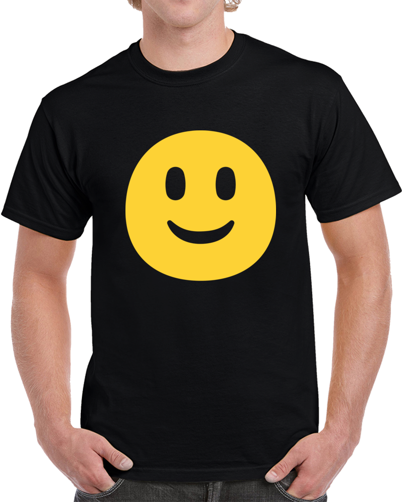 Emoji 1 - Happy Face W Transparent Eyes And Mouth X 300 Classic T Shirt, Crewneck Sweatshirt, Hoodie, Long Sleeve